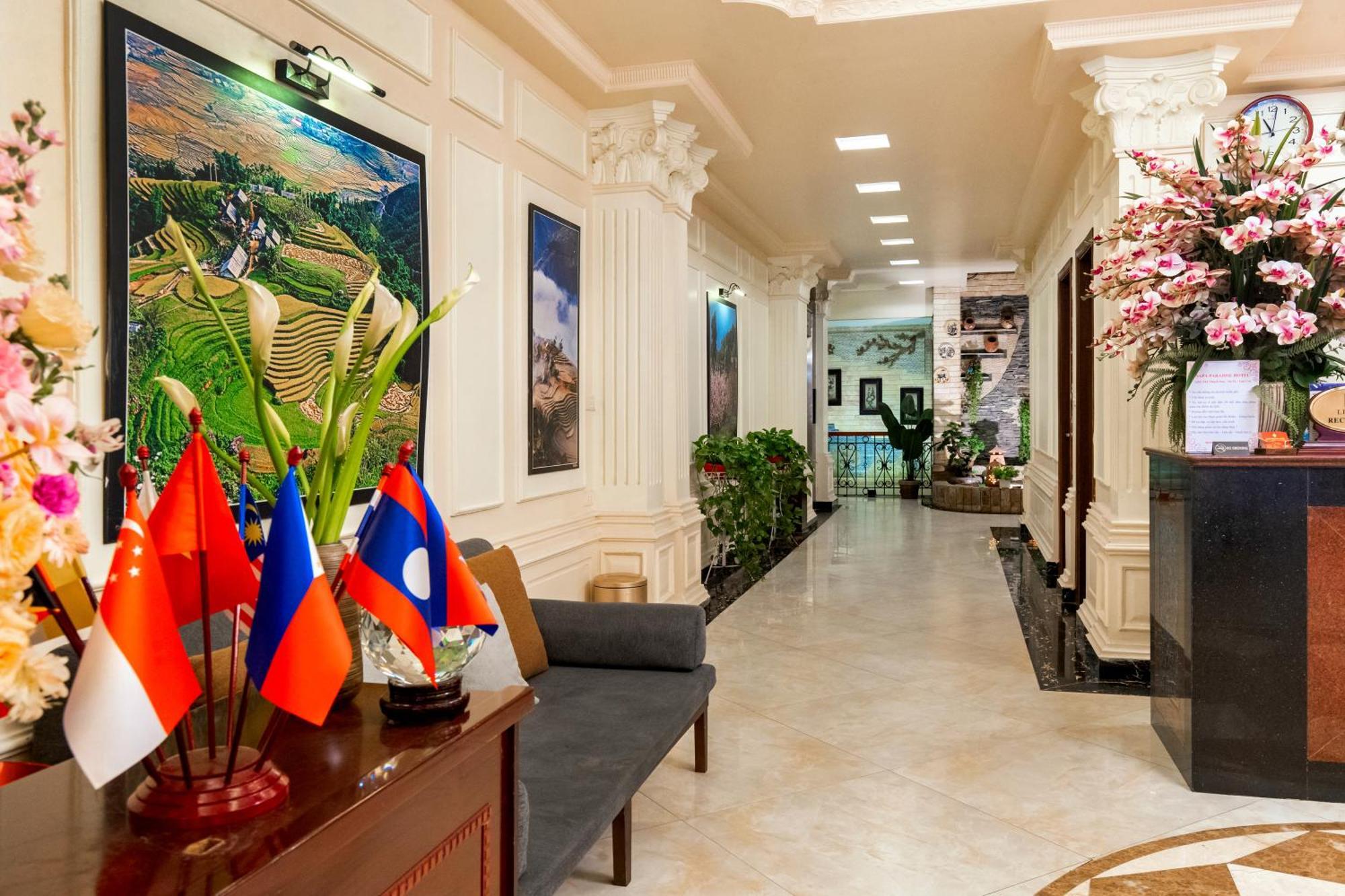 Sapa Paradise Hotel Exterior foto
